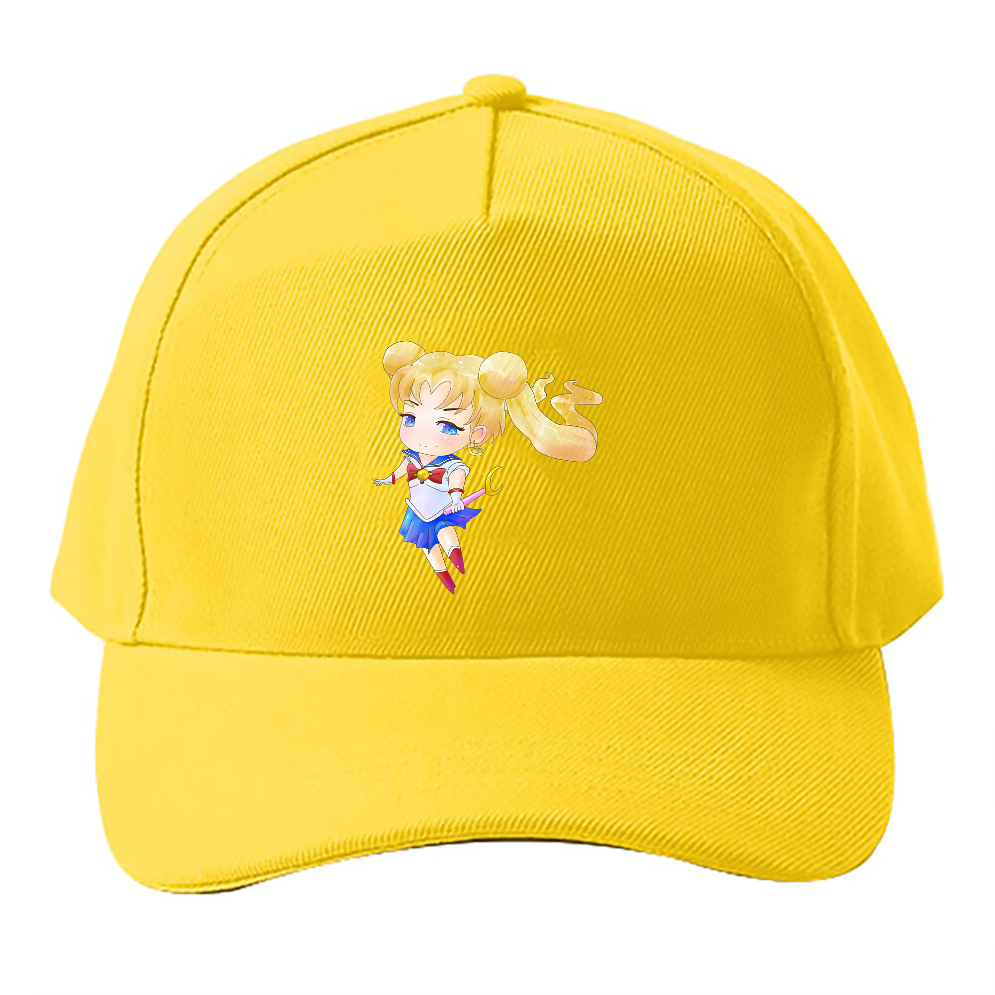 （画像用） 美少女戦士セーラームーン 愛野 美奈子 あいの みなこ Sailor Moon Aino Minako ベースボールキャップ 綿100％ 男女兼用 帽子 スポーツ